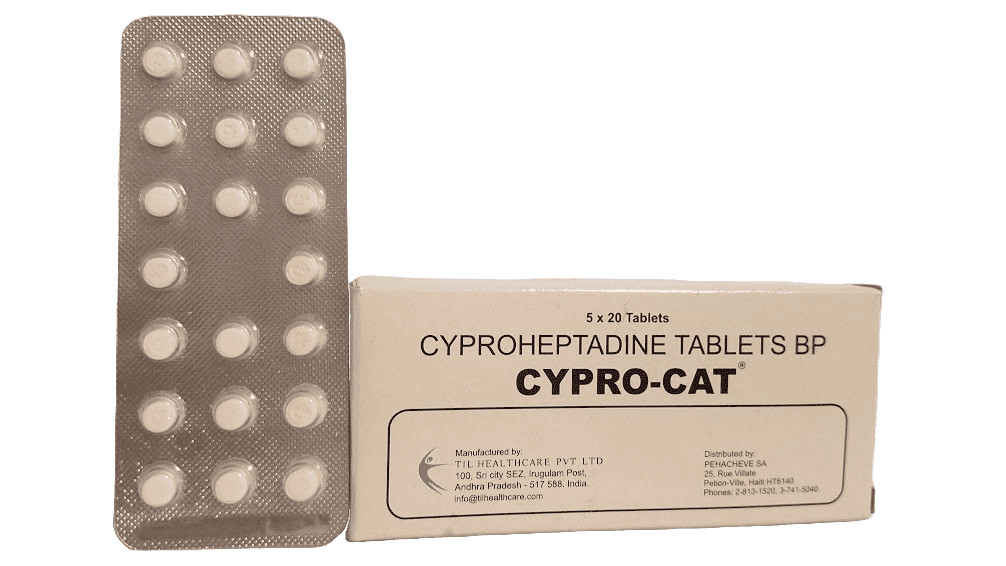 Cyprocat Pills Weight Gain Tablets Appetite Stimulant Vitamins