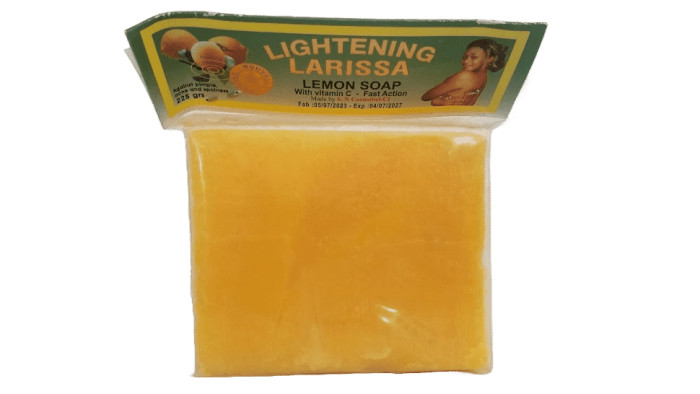 Lightening Larissa lemon soap