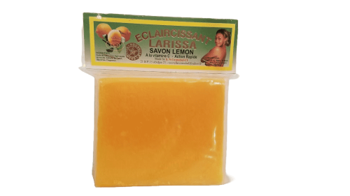 Lightening Larissa lemon soap