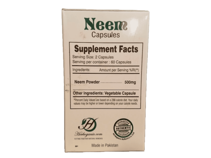 Neem Capsules