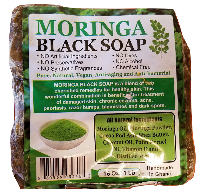 moringa black soap