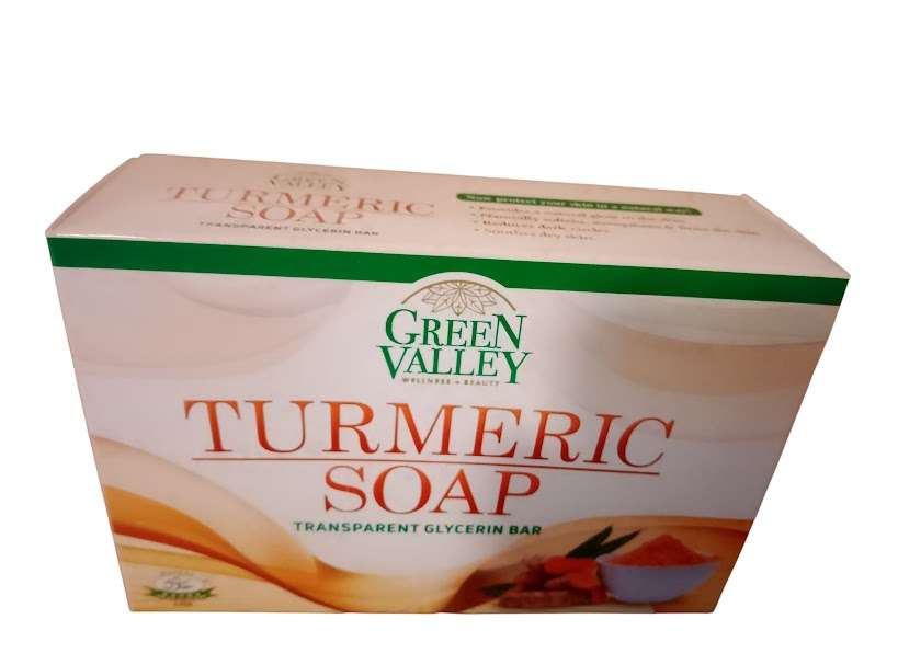Green valley turmeric soap
