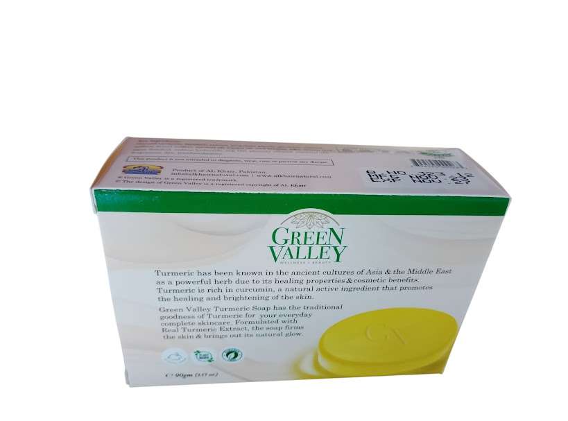 Green valley turmeric soap