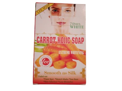 carrot kojic soap