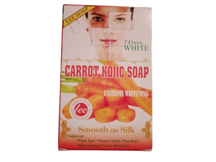 carrot kojic soap
