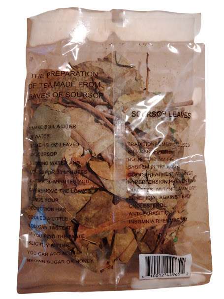 Jamaican soursop leaves